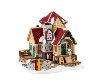 Sunny Springs Lodge Lemax Vail Village Collection 2024