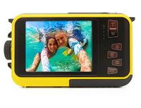 GoXtreme Reef Yellow Digitale camera 24 Mpix Geel Full-HD video-opname, Waterdicht tot 3 m, Onderwatercamera, Schokbestendig, Met ingebouwde flitser - thumbnail