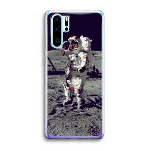 Spaceman: Huawei P30 Pro Transparant Hoesje