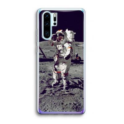 Spaceman: Huawei P30 Pro Transparant Hoesje