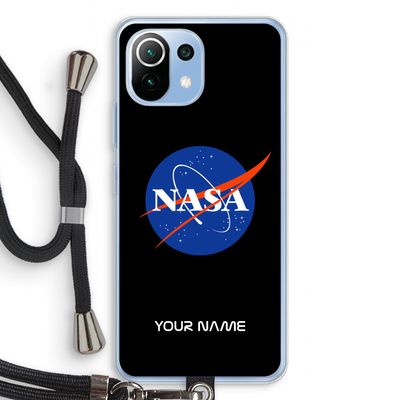NASA: Xiaomi Mi 11 Lite Transparant Hoesje met koord