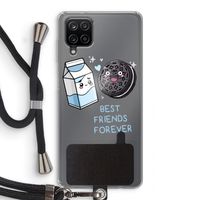 Best Friend Forever: Samsung Galaxy A12 Transparant Hoesje met koord