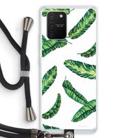 Lange bladeren: Samsung Galaxy S10 Lite Transparant Hoesje met koord Lange bladeren: Samsung Galaxy S10 Lite Transparant Hoesje met koord