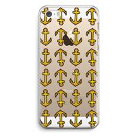 Musketon Anchor: iPhone 5 / 5S / SE Transparant Hoesje - thumbnail