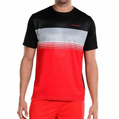 Heren-T-Shirt met Korte Mouwen John Smith Bisen Zwart - Maat: L