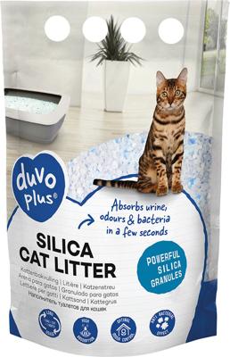 Kattenbakvulling premium silica 5l - Duvoplus