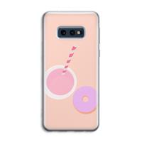 Donut: Samsung Galaxy S10e Transparant Hoesje - thumbnail