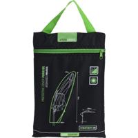 Beschermhoes hangparasol - zwart - 45 x 220 cm - UV-bestendig - parasol afdekhoes - hoes
