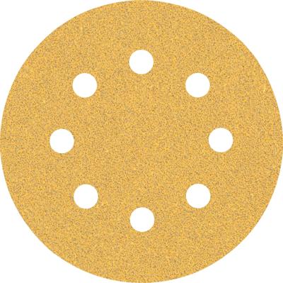 Bosch Accessoires Expert C470 schuurpapier voor excenterschuurmachines 115 mm, 8 gaten, K60 5-delig - 2608900795