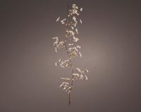Micro LED slinger h120 cm-100l wit kerstverlichting - Lumineo