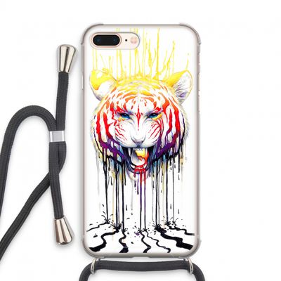 Fading: iPhone 8 Plus Transparant Hoesje met koord