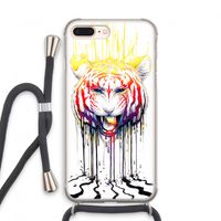 Fading: iPhone 8 Plus Transparant Hoesje met koord
