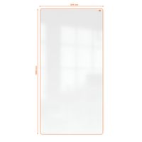 nobo Whiteboard Nobo (b x h) 90 cm x 180 cm Wit - thumbnail