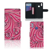 Huawei Y7 (2019) Hoesje Swirl Pink - thumbnail