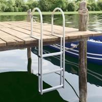 xl Dock ladder Zilver 45 x 11.5 x 134 cm Aluminium xl Dock ladder Zilver 45 x 11.5 x 134 cm Aluminium