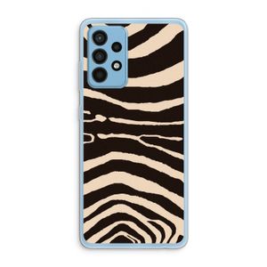 Arizona Zebra: Samsung Galaxy A52 Transparant Hoesje