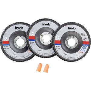 kwb 712061 Slijpset 115 mm 3 stuk(s)