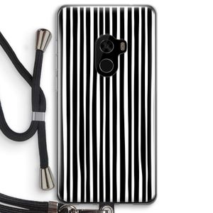 Stripes: Xiaomi Mi Mix 2 Transparant Hoesje met koord