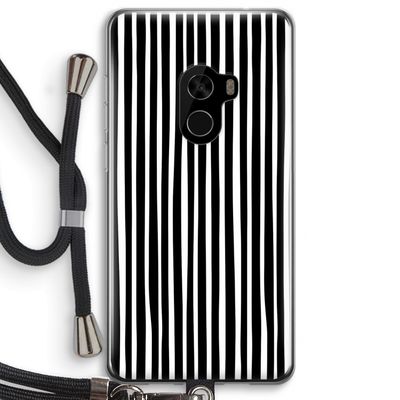 Stripes: Xiaomi Mi Mix 2 Transparant Hoesje met koord