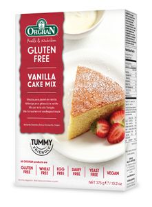 Orgran Vanille Cakemix 375 gram
