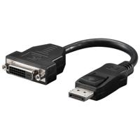 DisplayPort/DVI-D-adapterkabel 1.2, vernikkeld - thumbnail