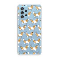 Doggy: Samsung Galaxy A73 Transparant Hoesje Doggy: Samsung Galaxy A73 Transparant Hoesje