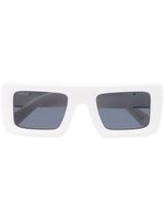 Off-White Eyewear lunettes de soleil Leonardo à monture rectangulaire - Blanc