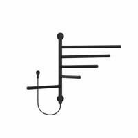 Best Design Elektrische Radiator Hover 62.2x51.6 cm 75W Mat Zwart