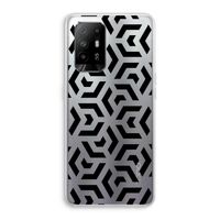 Crazy pattern: Oppo A95 5G Transparant Hoesje