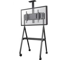 NeoMounts NS-M1500BLACK flat panel vloer standaard 165,1 cm (65 ) Draagbare flatscreen vloerstandaar - thumbnail