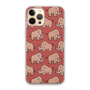 Mammoet: iPhone 13 Pro Max Transparant Hoesje