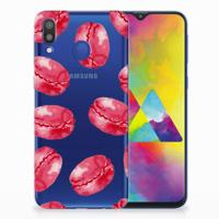 Samsung Galaxy M20 (Power) | Siliconen Case | Pink Macarons