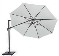 Zweefparasol Solarflex Zijwaarts Kantelbaar (T2) wit dia. 350 cm zonwering - Platinum