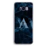 Midnight Marble: Samsung Galaxy S8 Plus Transparant Hoesje Midnight Marble: Samsung Galaxy S8 Plus Transparant Hoesje