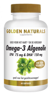 Golden Naturals Omega-3 Algenolie Capsules