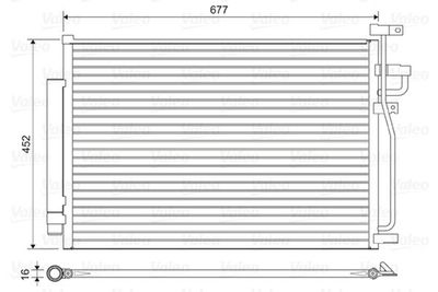 Condensor, airconditioning 814166