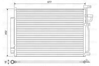 Condensor, airconditioning 814166