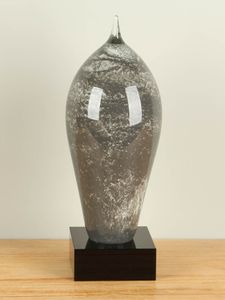 Urn glas grijs SCGU-0080