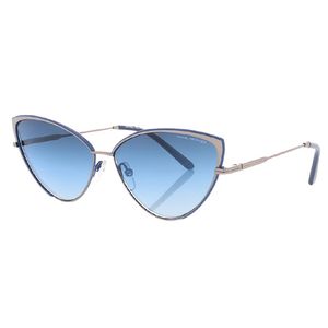 Daniel Hechter zonnebril DHS232 cat-eye cat. 3 staal/glas blauw