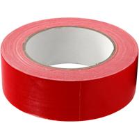 Creativ Company Canvas tape, b: 38 mm, rood, 25 m/ 1 rol