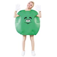 Groen snoep kostuum volwassenen One size  - - thumbnail