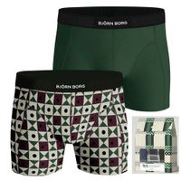 Bjorn Borg Boxershort premium cotton 2-pack groen