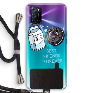 Best Friend Forever: Oppo A92 Transparant Hoesje met koord