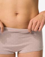 HEMA Damesboxer katoen - 2 stuks lichtbruin (lichtbruin)