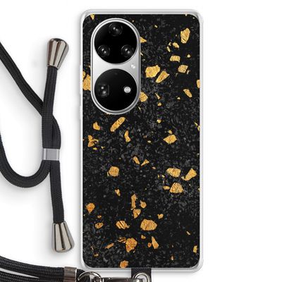 Terrazzo N°7: Huawei P50 Pro Transparant Hoesje met koord