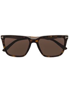 TOM FORD Eyewear lunettes de soleil à monture carrée - Marron