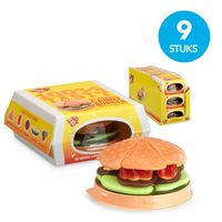 Look O Look Look O Look - Mini Hamburger 9 Stuks - thumbnail