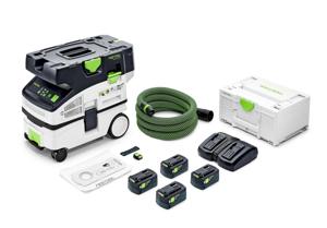 Festool CTLC MINI I-Plus Accustofzuiger 2x18V 5.0Ah - 577670