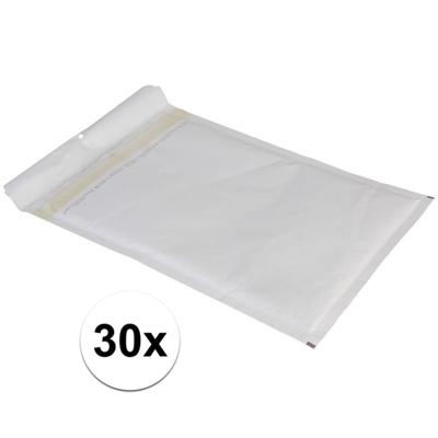 Luchtkussen enveloppen - 30x - wit - 26 x 18 cm - verzend materiaal Luchtkussen enveloppen - 30x - wit - 26 x 18 cm - verzend materiaal
