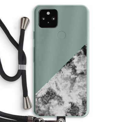 Onweer: Pixel 5a 5G Transparant Hoesje met koord